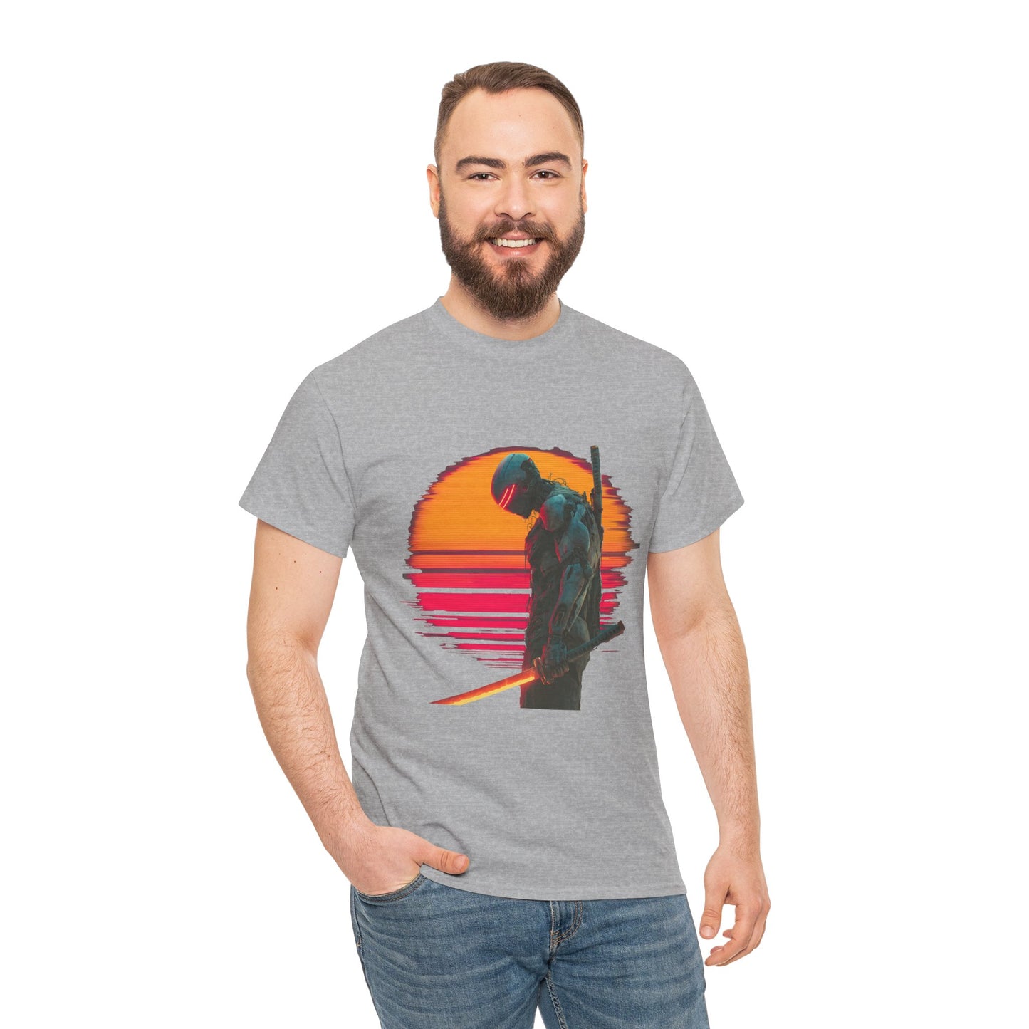 Retro Sunset Samurai - The Cyberpunk Collection