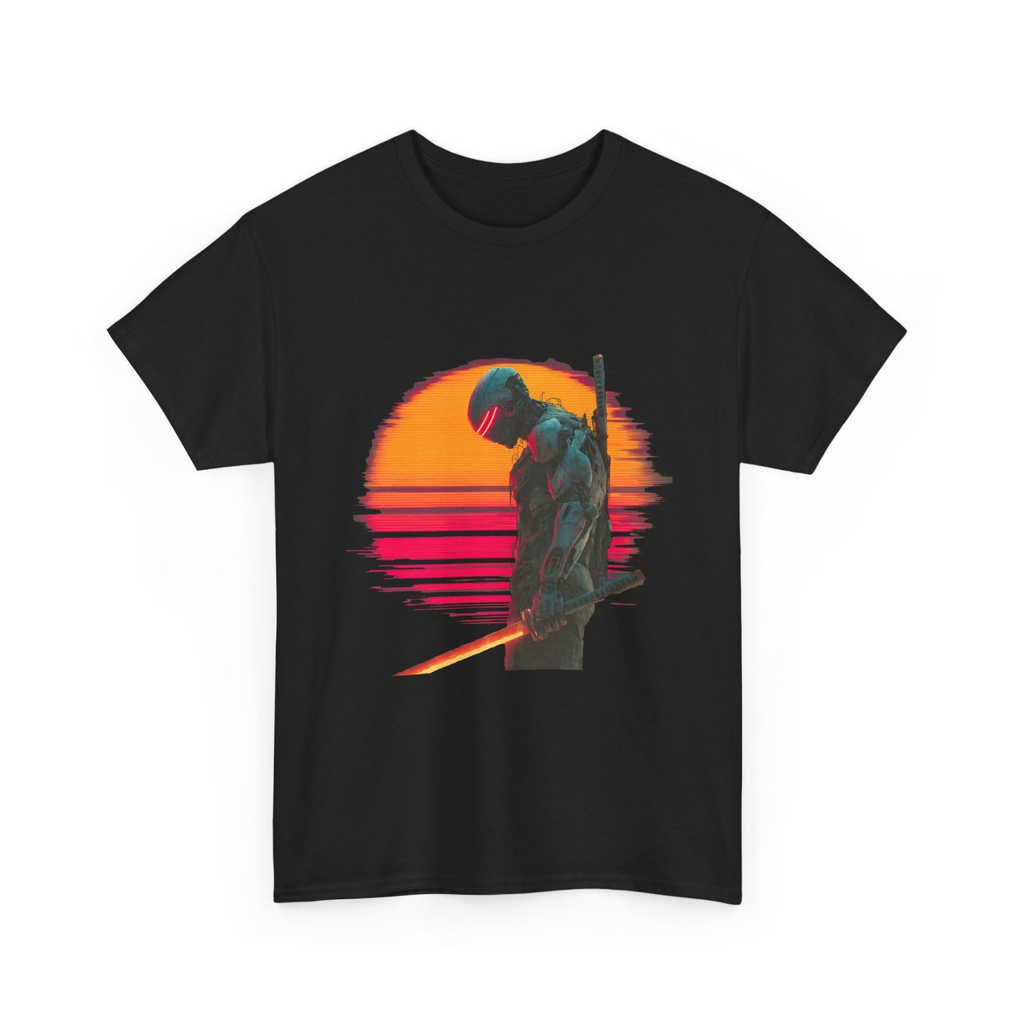 Retro Sunset Samurai - The Cyberpunk Collection